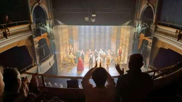 Harold Pinter Theatre, block: Royal Circle, row: C, seat: 10