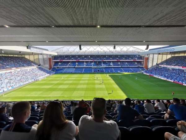 Ibrox Stadium, block: GR5, row: V, seat: 132