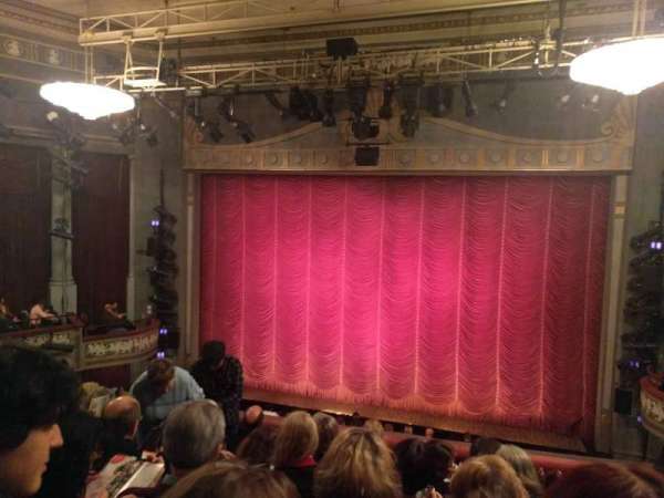 Broadhurst Theatre, block: Mezzanine C, row: F, seat: 114