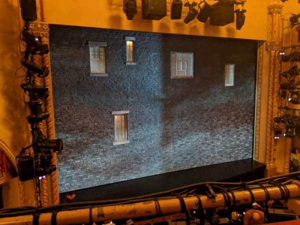 John Golden Theatre, block: Front Mezzanine L, row: A, seat: 119