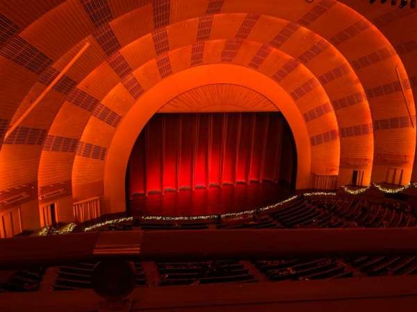 Radio City Music Hall, block: 3rd Mezzanine 6, row: A, seat: 611