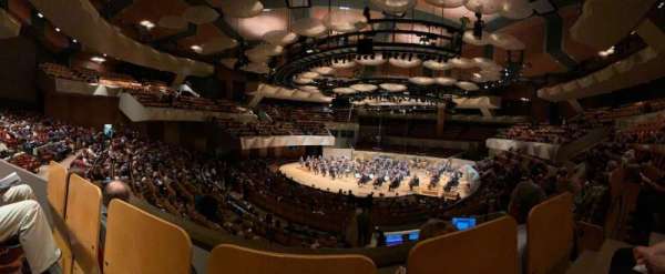 Boettcher Concert Hall, block: Mezzanine 4, row: G, seat: 8