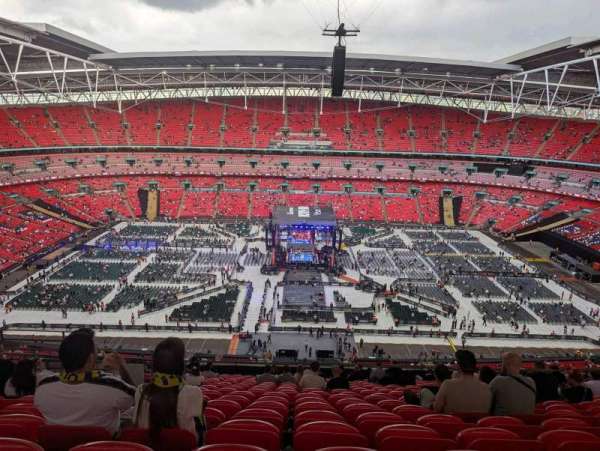 Wembley Stadium, block: 501, row: 22, seat: 5