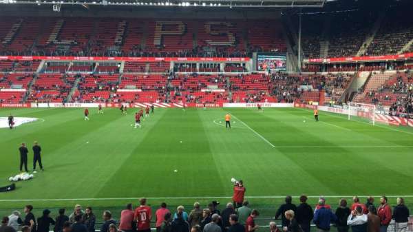 Philips Stadion, block: B, row: 13, seat: 35