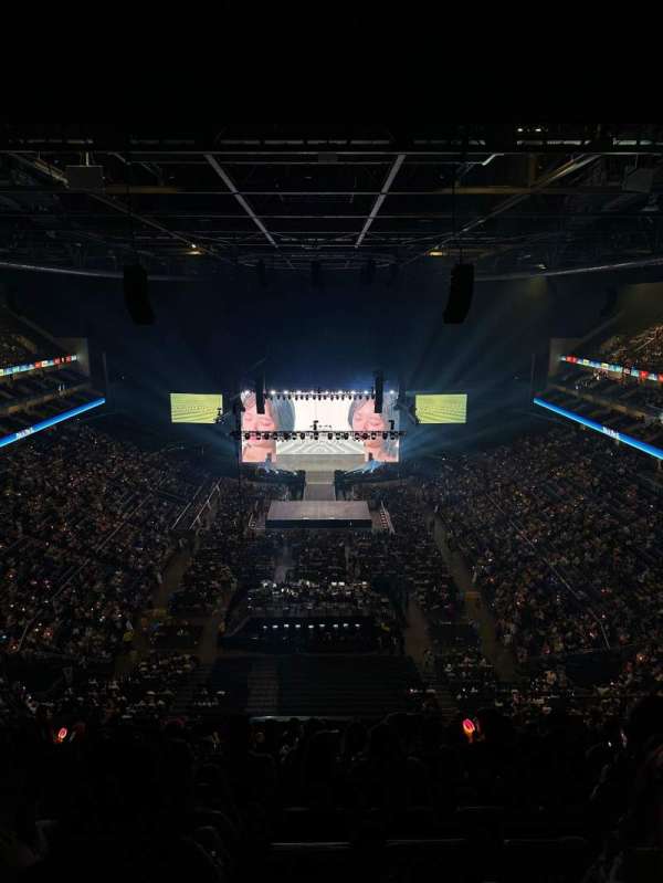 The O2, London, block: 412, row: N, seat: 721