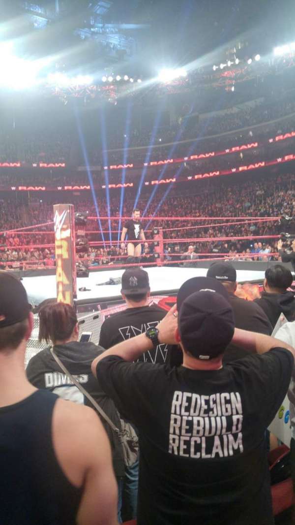 Prudential Center, block: FL A, row: 4, seat: 8
