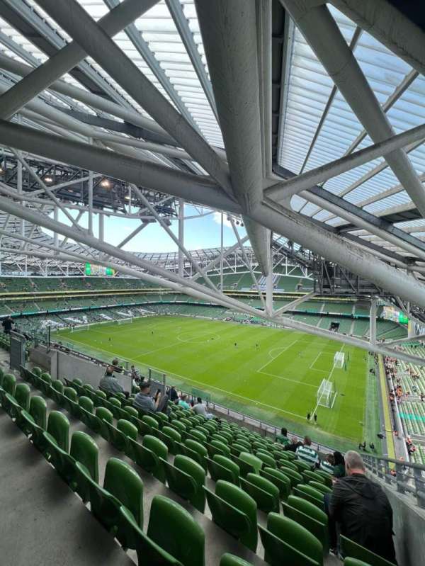 Aviva Stadium, block: 501, row: N, seat: 1