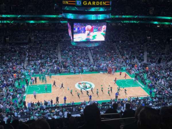 TD Garden, block: 317, row: 11, seat: 6
