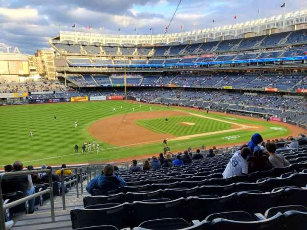 Yankee Stadium, block: 227A, row: 18, seat: 18