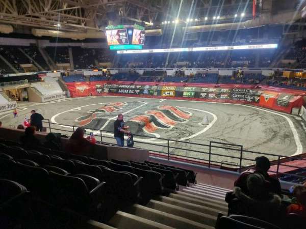 DCU Center, block: 208, row: J, seat: 9