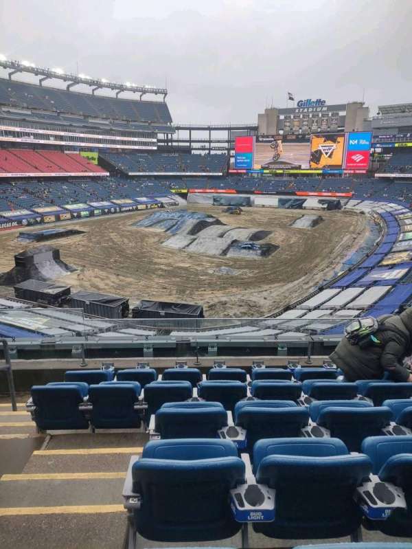 Gillette Stadium, block: 239, row: 6, seat: 15