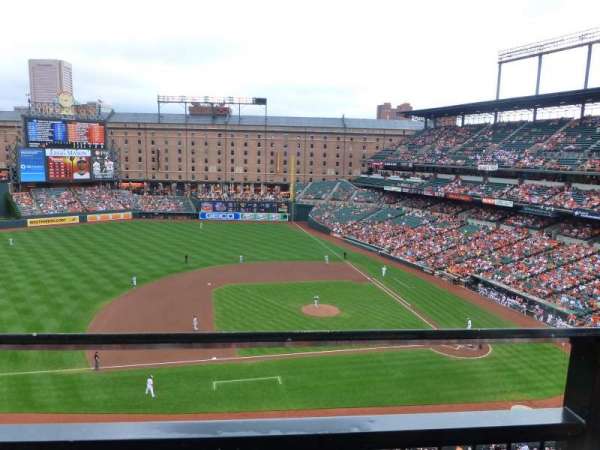 Oriole Park at Camden Yards, block: 354, row: 1, seat: 5