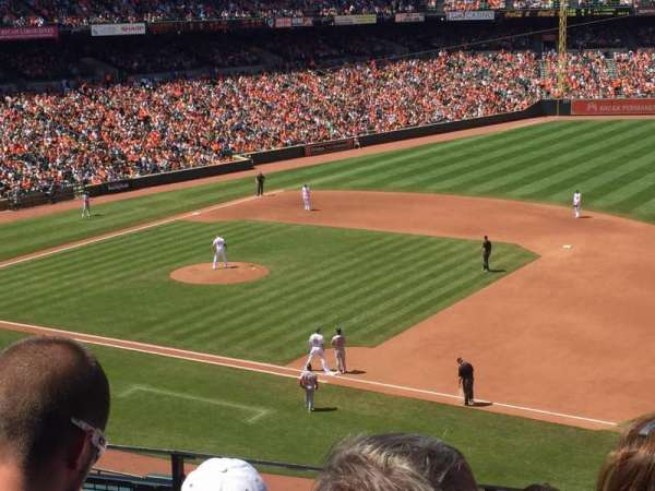 Oriole Park at Camden Yards, block: 216, row: 5, seat: 9