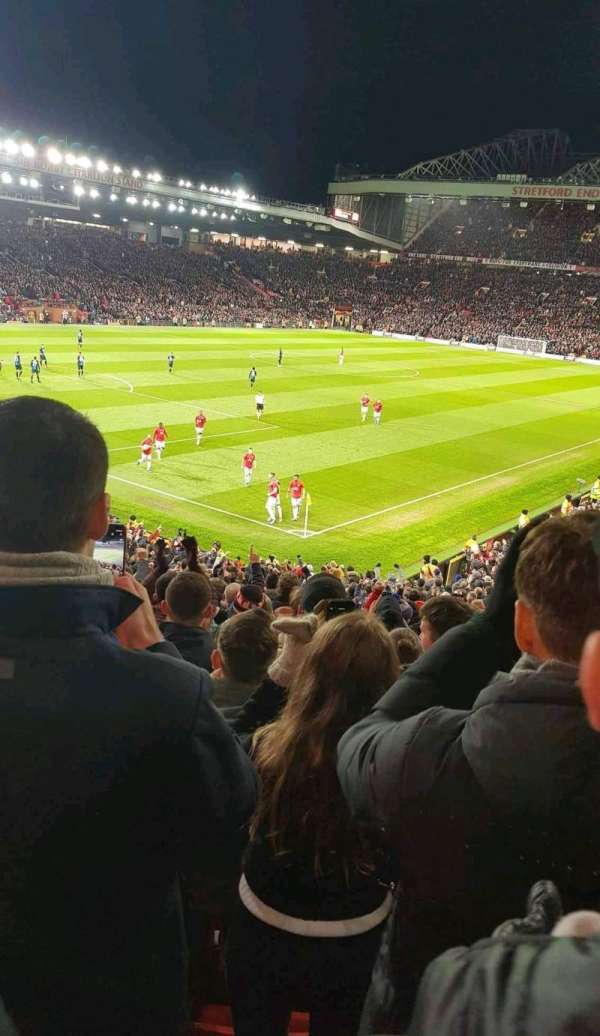 Old Trafford, block: N2401, row: 16, seat: 39