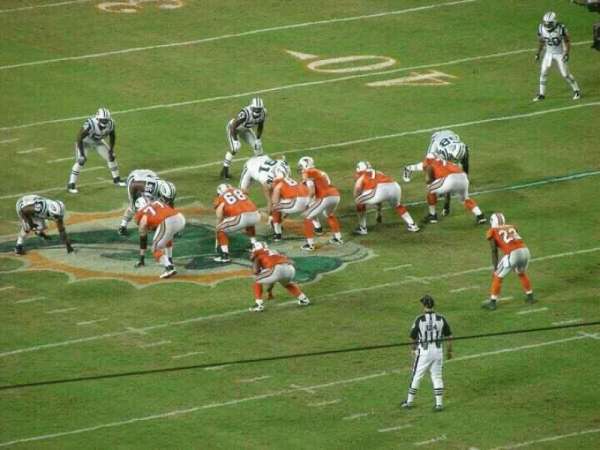 Hard Rock Stadium, block: Old 434, row: 10, seat: 7