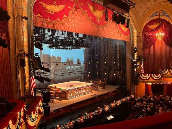 Bernard B. Jacobs Theatre, block: Mezzanine L, row: B, seat: 21