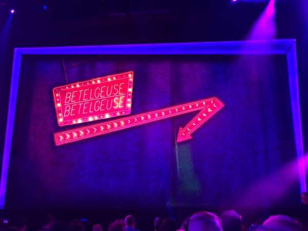 Winter Garden Theatre, block: Orchestra C, row: H, seat: 106