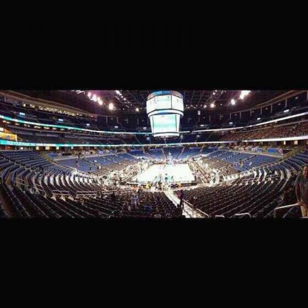 Kia Center, block: 101, row: 23, seat: 3