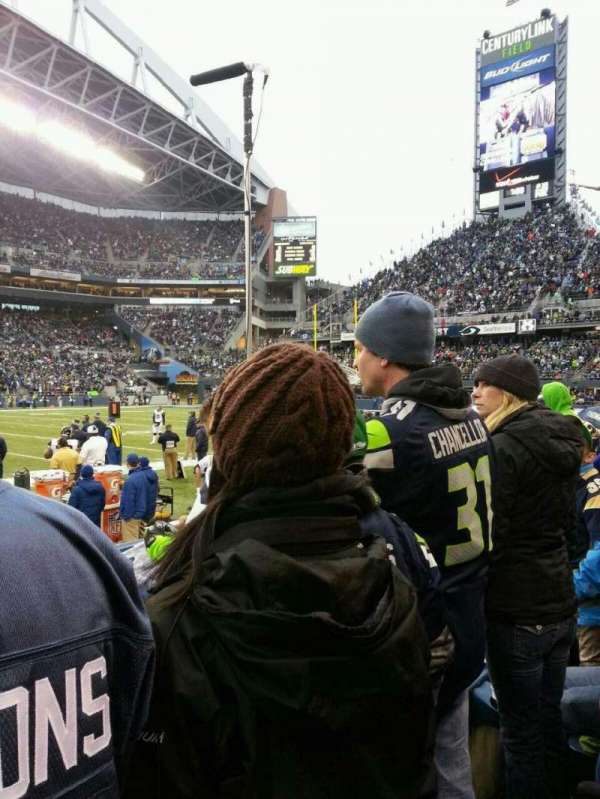 Lumen Field, block: 109, row: C, seat: 21