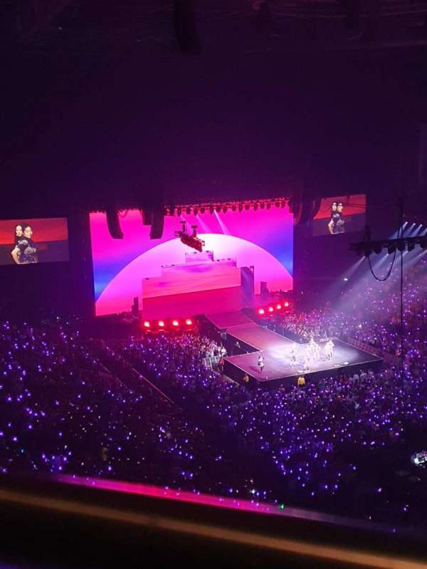 The O2, London, block: 408, row: H, seat: 630