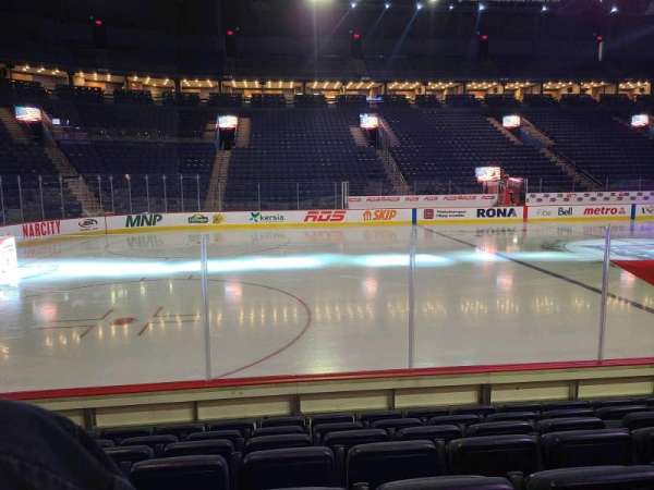 Place Bell, block: 110, row: G, seat: 19