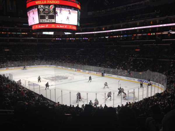 Crypto.com Arena, block: 219, row: 8, seat: 7