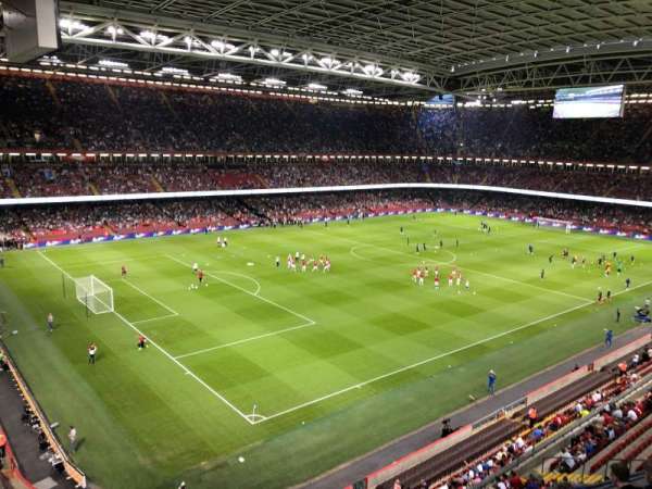 Principality Stadium, block: U36