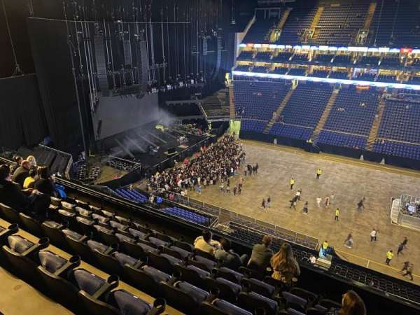 The O2, London, block: 404, row: G, seat: 530
