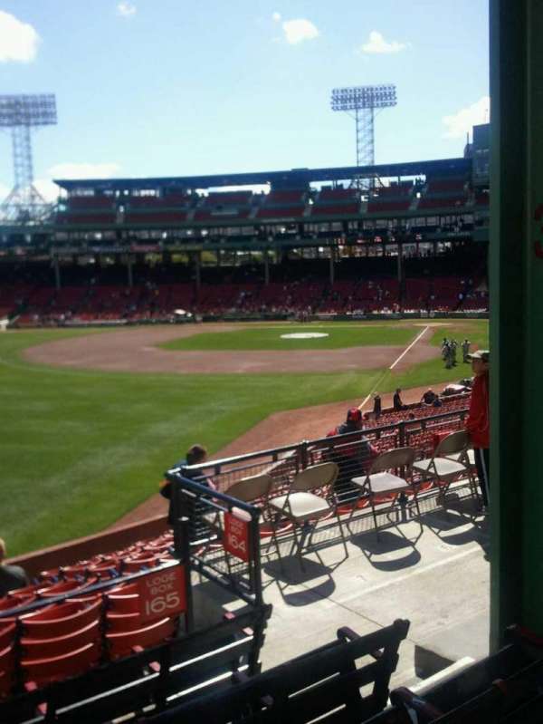 Fenway Park, block: Grandstand 33, row: 5, seat: 4