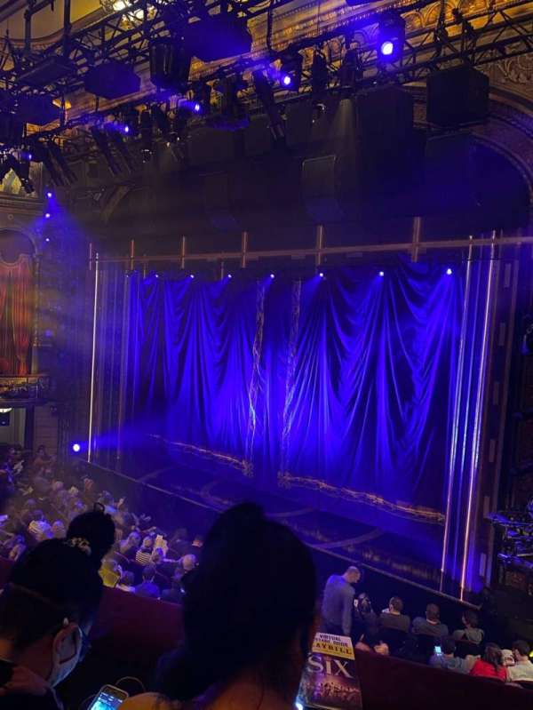 Lena Horne Theatre, block: Front Mezzanine R, row: B, seat: 13