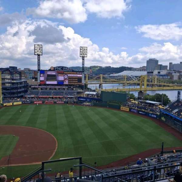 PNC Park, block: 309, row: M, seat: 1