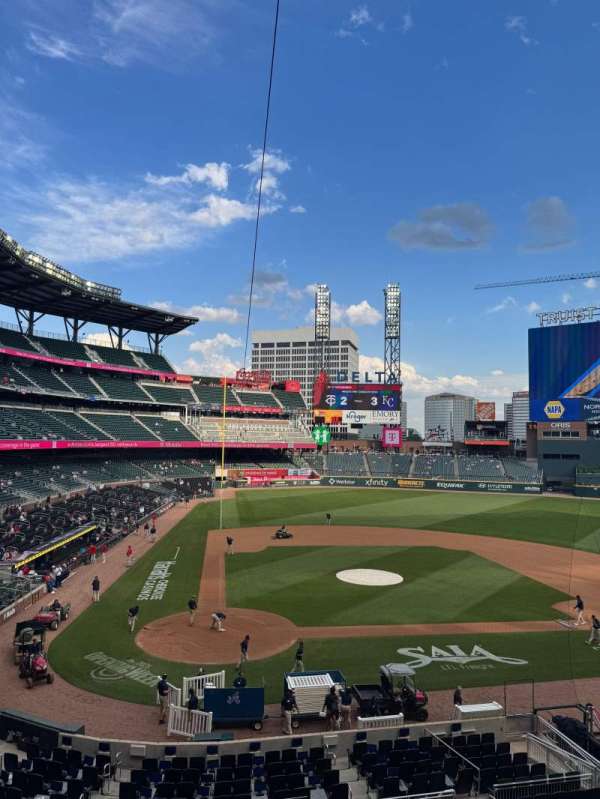 Truist Park, block: 223, row: 1, seat: 1