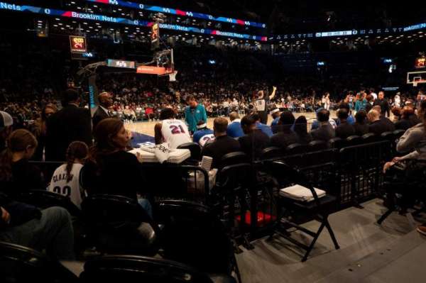Barclays Center, block: 12, row: 1, seat: 1