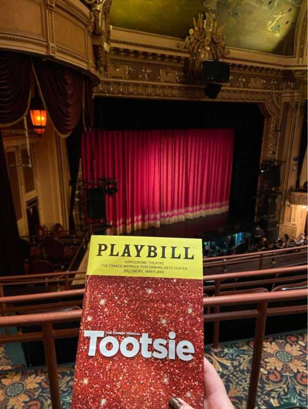 Hippodrome Theatre, block: Left Middle Balcony, row: E, seat: 223
