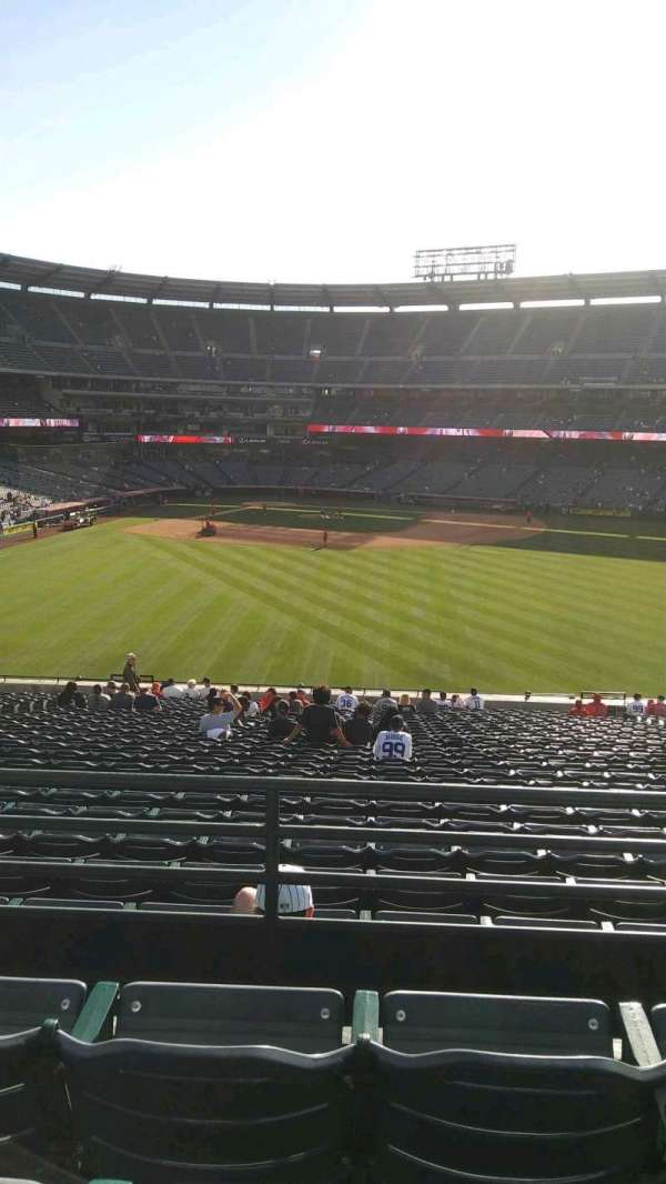 Angel Stadium, block: 246, row: C, seat: 13