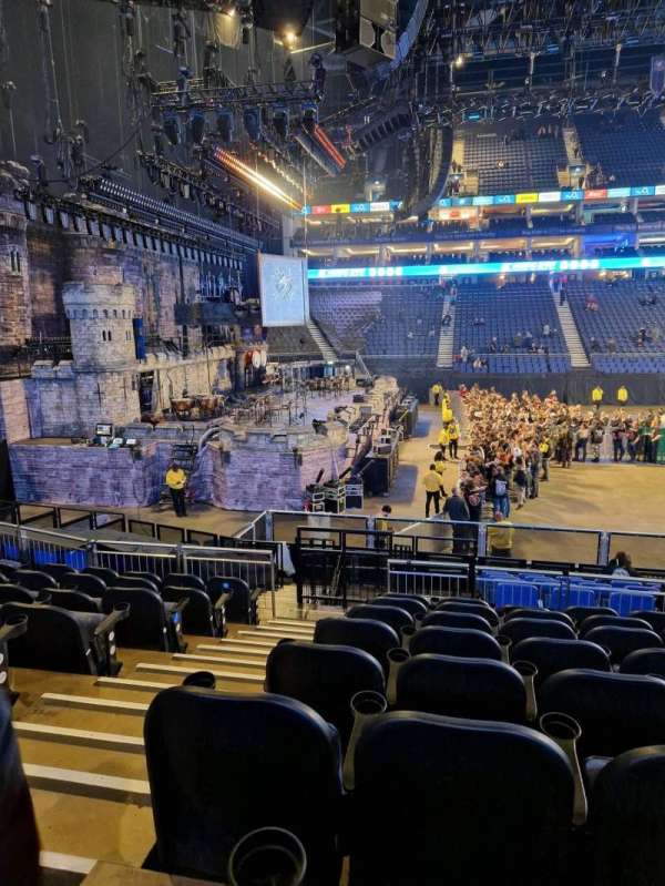 The O2, London, block: 101, row: Q, seat: 31