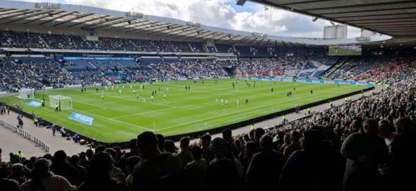 Hampden Park, block: F2, row: UU, seat: 42
