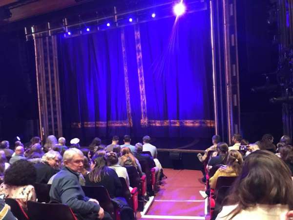 Yvonne Arnaud Theatre, block: Stalls, row: J, seat: 8