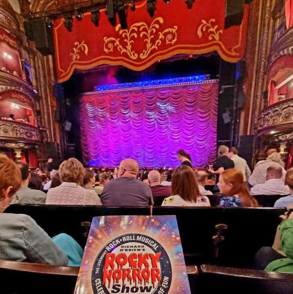 Grand Opera House, Belfast, block: Stalls, row: J, seat: 22