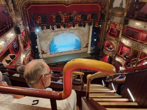 Grand Opera House, Belfast, block: Gods, row: E, seat: 8