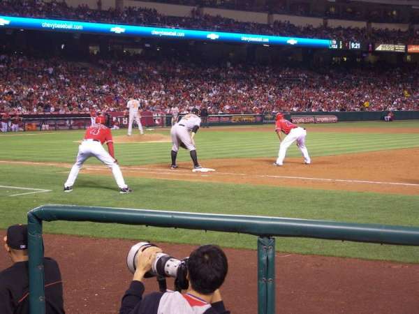 Angel Stadium, block: 126, row: C, seat: 13