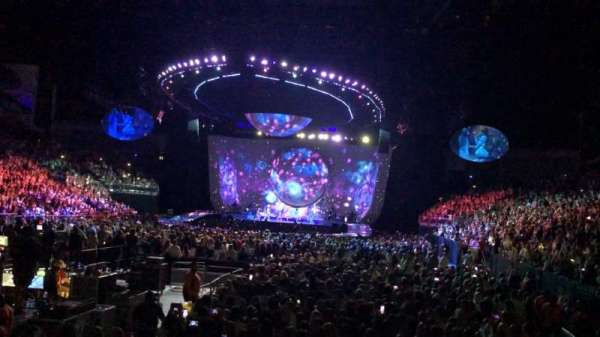 The O2, London, block: 107, row: H, seat: 224
