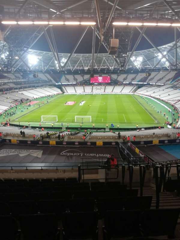 London Stadium, block: 223, row: 63, seat: 842