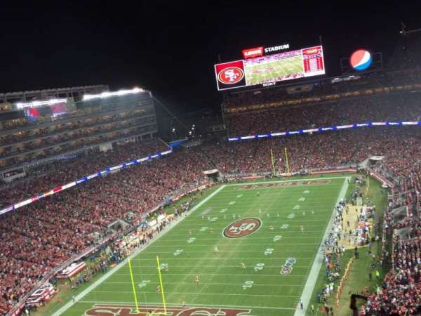 Levi's Stadium, block: 422, row: 10, seat: 17