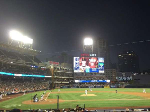 Petco Park, block: 105, row: 19, seat: 5