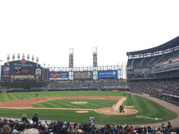 Rate Field, block: 135, row: 23, seat: 12