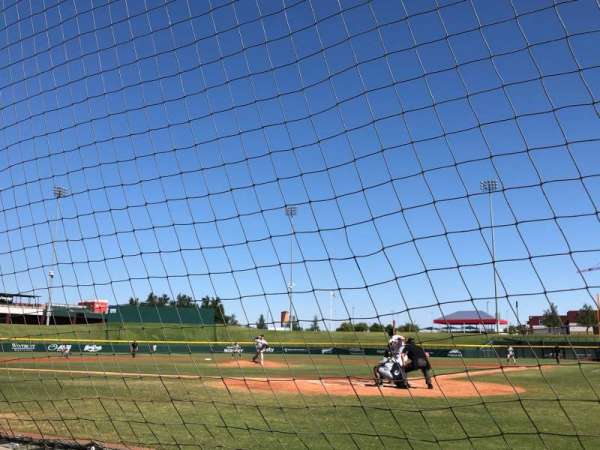 Sloan Park, block: 110, row: 1, seat: 1