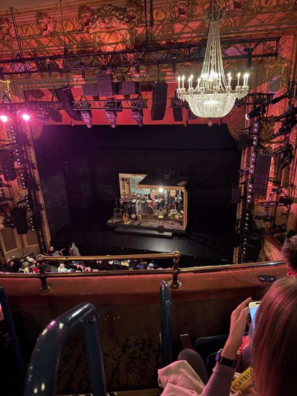 Longacre Theatre, block: Balcony R, row: C, seat: 1