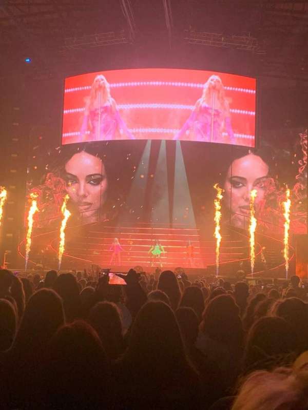 Utilita Arena Newcastle, block: Floor B, row: P, seat: 21