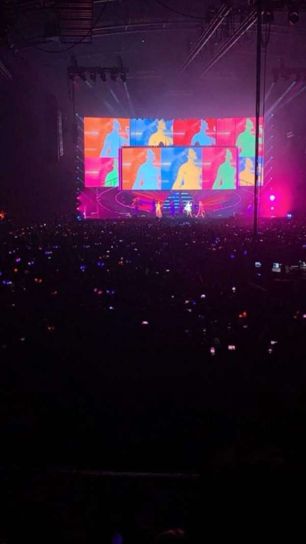 Utilita Arena Newcastle, block: 210, row: P, seat: 236